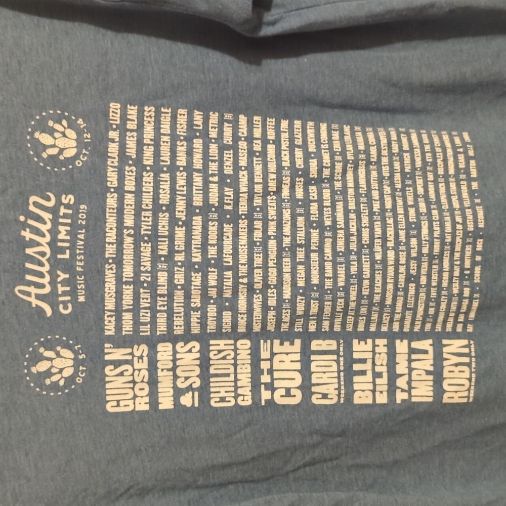 Austin City Limits Music Festival 2019 tee - Picture 8 of 11